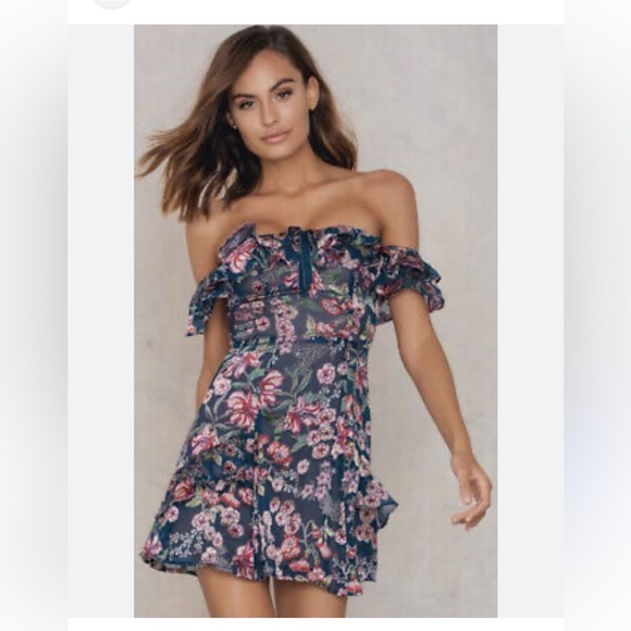 elegant off shoulder cocktail dress Elegant Off Shoulder Blue Lace Floral Long Prom Dresses, Off the Shoul –  Eip Collection
